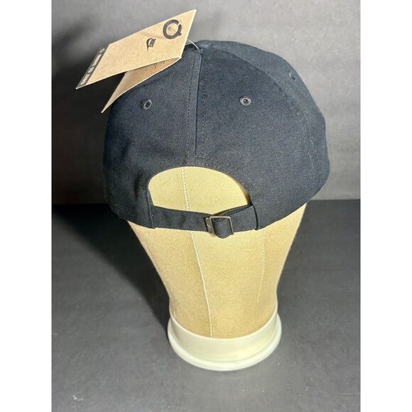 Nike Club Cap Black Hat Blue Sneaker Patch M/L Move To Zero Sustainable - Picture 3 of 5